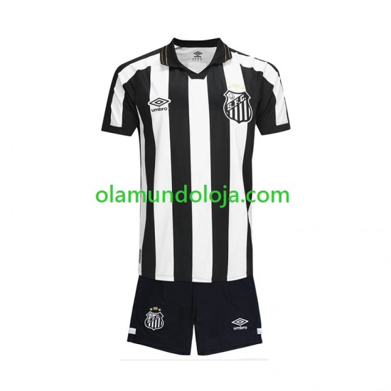 Camisola Santos FC Criança Equipamento Segundo 2026-2027 Manga Curta